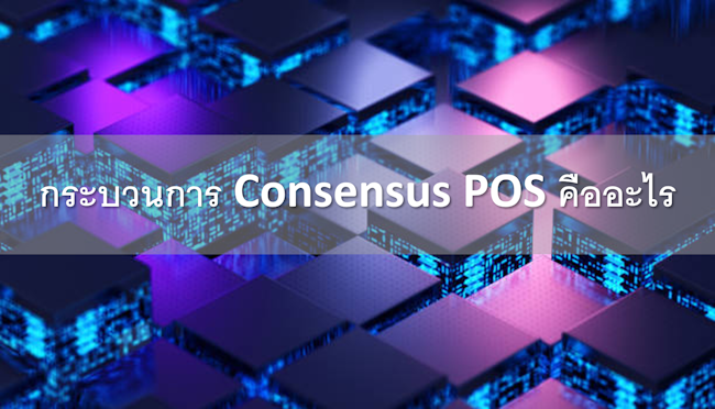 กระบวนการ Consensus ประเภท Proof of Stake คืออะไร